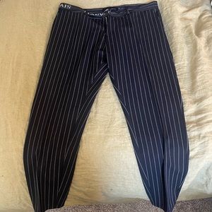 Slim Pin-striped dress pants